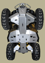 Complete Skid Plate Set for Renegade 800r/1000 2012