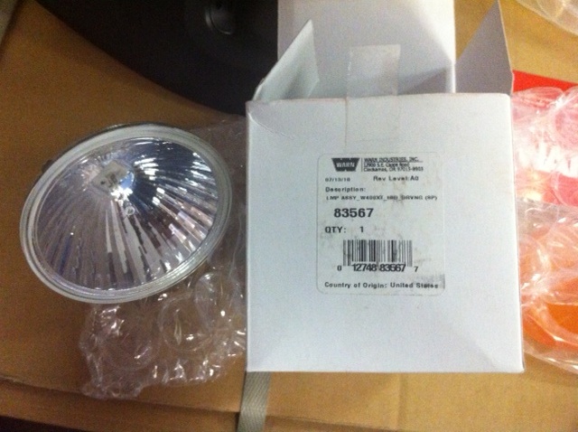 HID REPLACEMENT LAMP FOR WARN W400XT LIGHTS