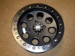 NEW 14" STI Beadlock Wheel Set BLACK with BLACK RING (FREE SHIPPING)
